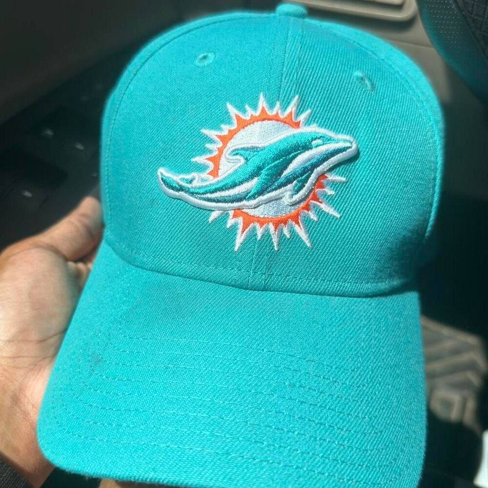 Miami Dolphins blue New Era hat #NFL #dolphins #football